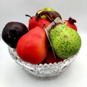 Faux Artificial Mixed Fruit Lot of 11 Home Decor Autumn Fall Prop Staging